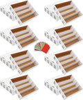 8 Pack Trading Card Storage Box 25000+ Count Cards Storage Box by HIMOMO