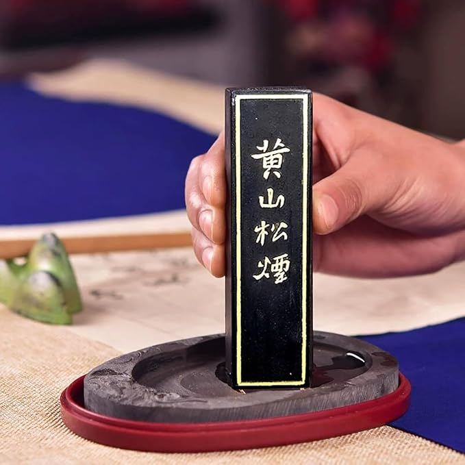 Chinese Ink Stick for Calligraphy Writing and Drawing, Huangshan Pine Smoke - Image 4