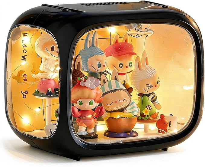 Clear Acrylic Display Case for Figures by WMM