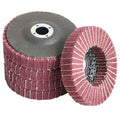 5Pcs 4.5" x 7/8" Nylon Fiber Flap Disc Polishing Grinding Wheel,Scouring pad Buffing Wheel for Angle Grinder, Polishing Tools (Grit 240)