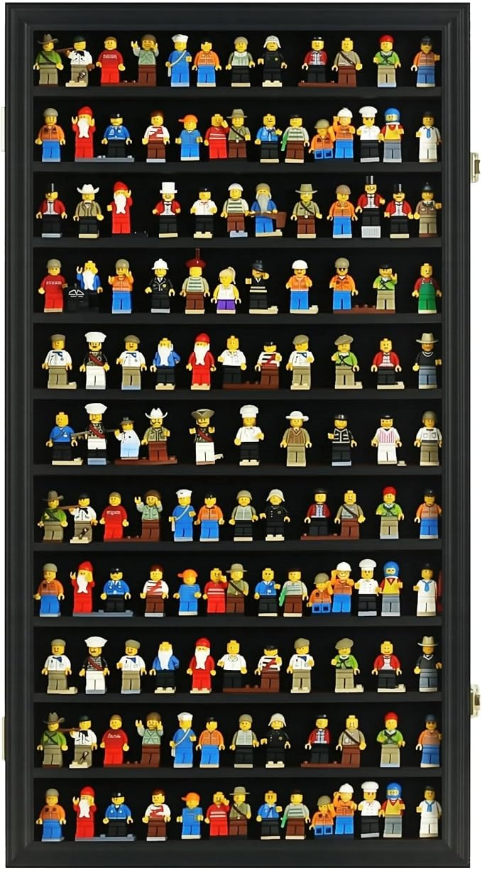 DisplayGifts Building Block Toy Minifigures Miniatures Thimble Display Case - Image 8