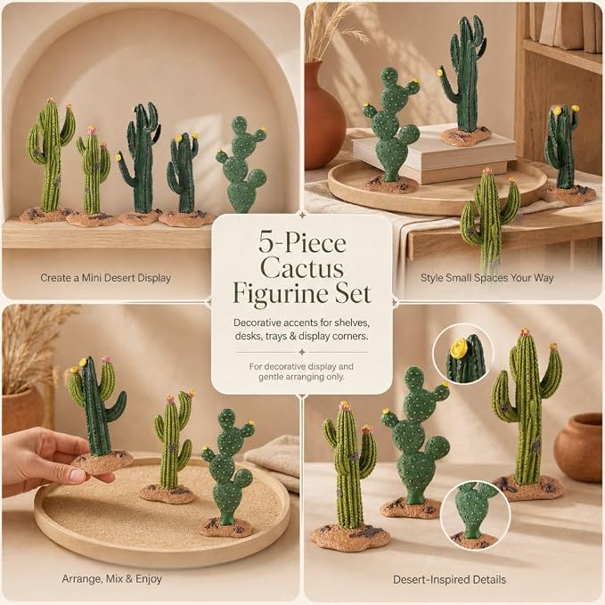 EOIVSH Desert Animal Figurines Set - Image 6