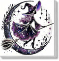 5D Witch Pearl Painting Kits for Adults by DIYHomeDecor