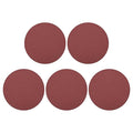 HARFINGTON 5 Pcs 6 Inch Sanding Disc 120 Grit Hook and Loop Sandpaper Random Orbital Sander Pads for Woodworking Automotive Metal Polishing