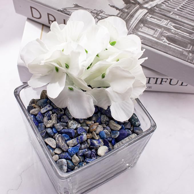 Crystals Chips Bulk Crushed Quartz Lapis Lazuli Stones 0.5 Lb/230g, Natural - Image 6