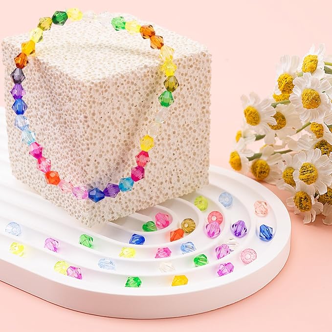 XSEINO 3760 Pieces 6mm Crystal Beads - Image 5