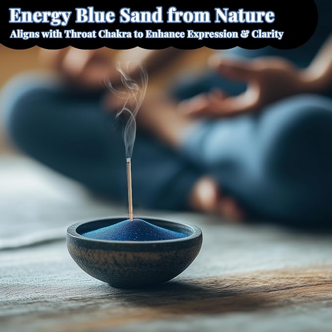 RAINFLOW 15 OZ Fine Blue Sand for Crafts - Image 3