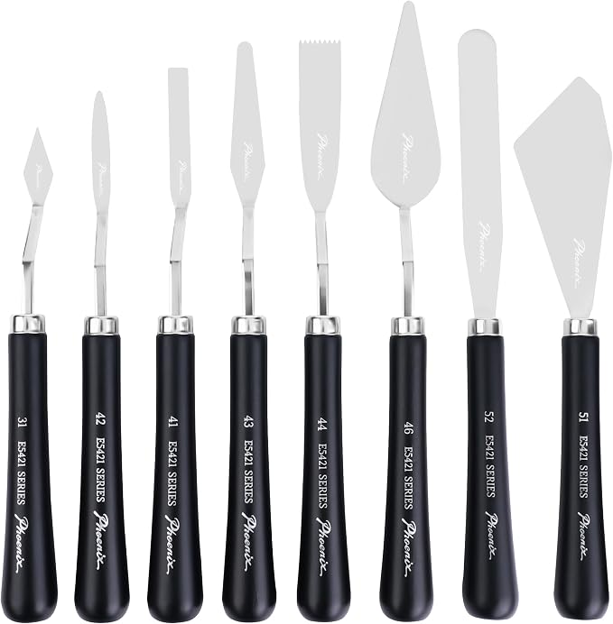 PHOENIX Flexible Palette Knife Set by PHOENIX
