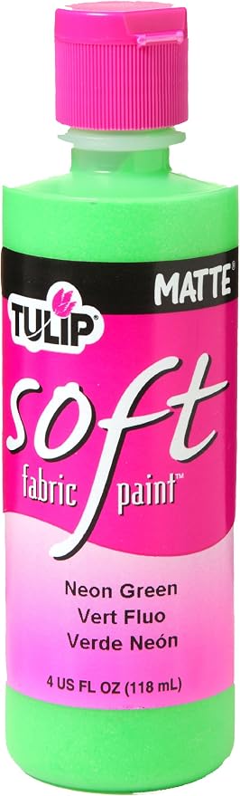 Tulip Soft Fabric Paint, Stays Soft and Flexible, Permanent Paint, by Tulip