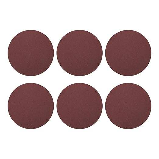 HARFINGTON 15 Pcs 9 Inch Sanding Disc 80 Grit Hook and Loop Sandpaper Random Orbital Sander Pads for Woodworking Automotive Metal Polishing