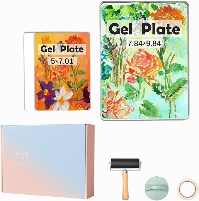 Gel Printing Plate Kit 2 by Aiacmea