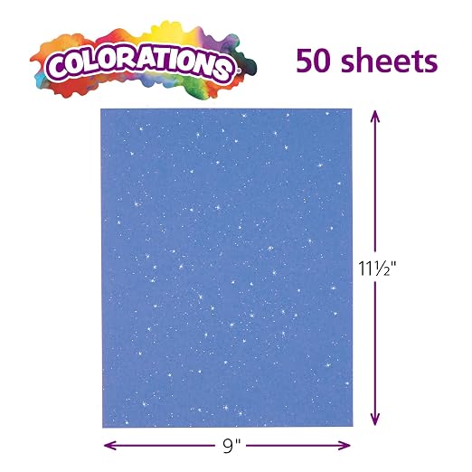 Colorations Glitter Construction Paper - Image 5
