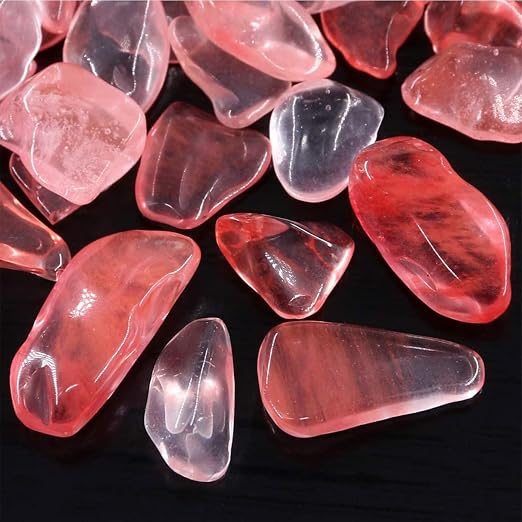 1 Lb Decorative Glass Pebbles Irregular Shaped Stones Small Tumbled Chip - Image 5