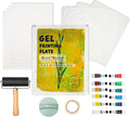 BuzzBright Gel Printing Plate kit, Complete Printmaking Set by BuzzBright