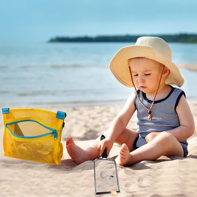 MUYIZI Beach Mesh Shovel with Mesh Beach Bag - Image 5