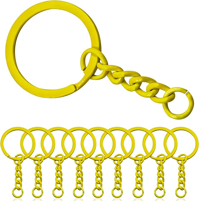Colored Key Rings Bulk Keychains by Unknown