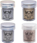 Wow! Embossing Powder Metallic Bundle: Gold, Platinum and Copper by Unknown