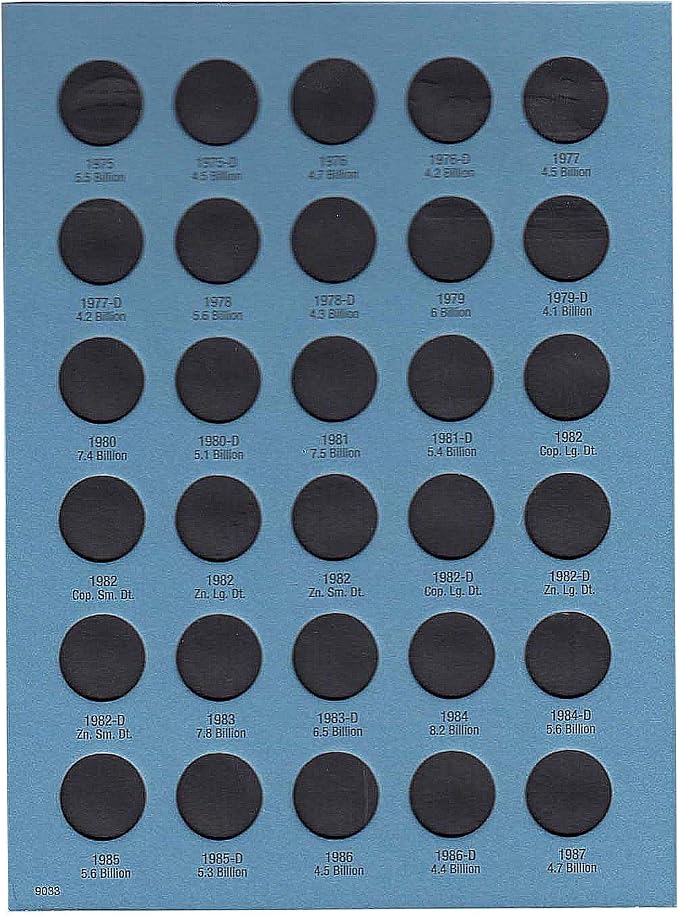 Whitman US Lincoln Cent Coin Folder Volume 3 1975 - Image 2