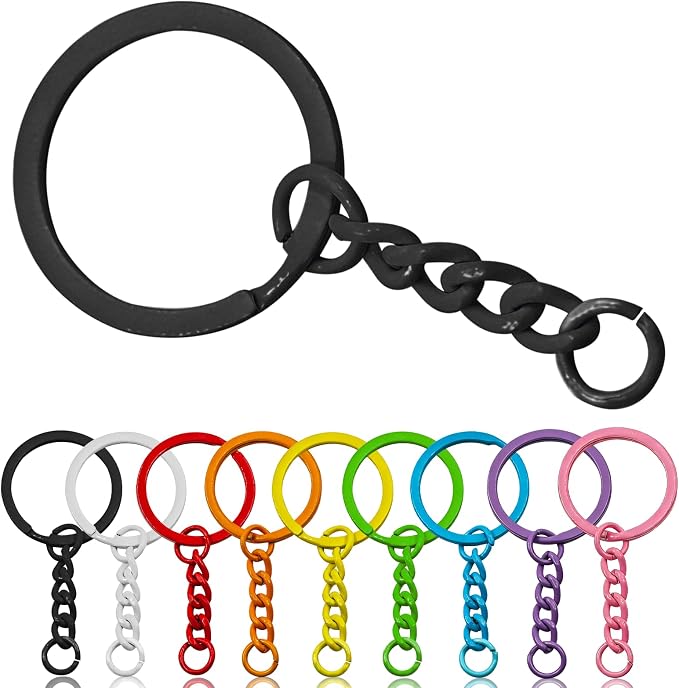 Colored Key Rings Bulk Keychains by Unknown