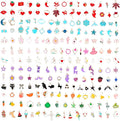 352 Pcs Assorted Charms for Jewelry Making, Mixed Enamel KC Gold Alloy Letter by Unknown