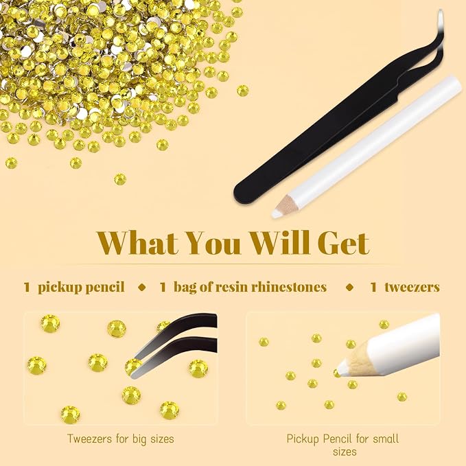 12000PCS 2mm Resin Rhinestones Bulk - Image 6