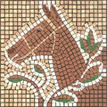 All-in-One Mosaic Art Kit, Family-Friendly Mosaic Making Set, Square 15cm by ALEA+Mosaic
