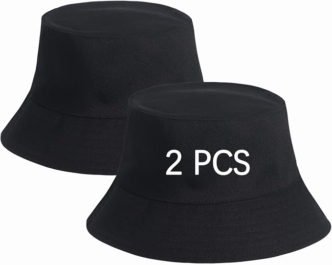 Bucket Hats Bulk Solid Color DIY Blank Hat Bucket Hats by DASSNANE