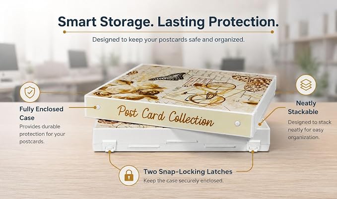 UniKeep Postcard Collector Storage Case - Image 3