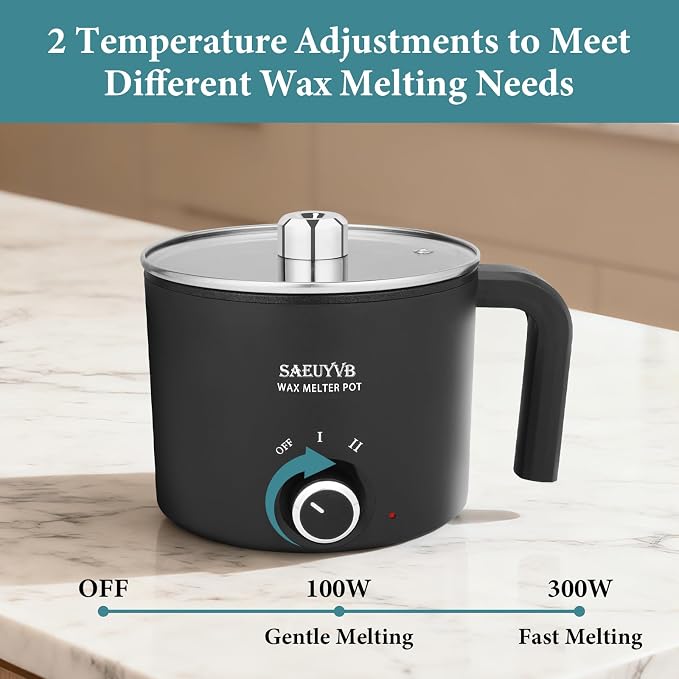 SAEUYVB Candle Making Kit with Wax Melting Pot, Wax Melter - Image 7
