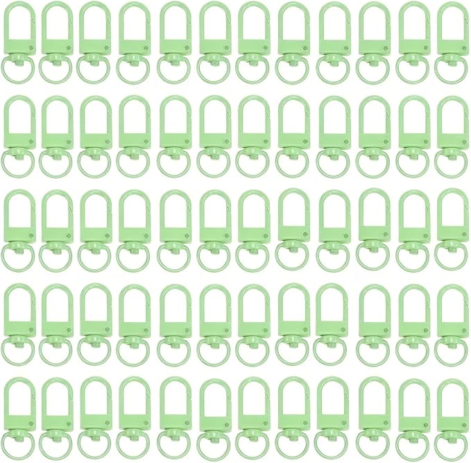 Keychain Clasp Keychain Clip Accessories Bulk 60pcs Colorful Lobster Claw Clasps by Cmidy