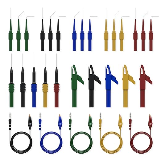 VDIAGTOOL V200 PRO Upgrade Kit Automotive Power Circuit Probe Tester with 30PCS Back Probe Kit, 12/24V Electrical Short and Open Circuit Finder AC/DC Voltage Test Activating Component 40Ft Cable