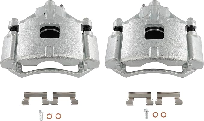 SCITOO 18B5034 18B5035 Front Left & Right Disc Brake Calipers w/Bracket For Buick For LaCrosse/For Terraza,For Chevrolet For Uplander,For Pontiac For Grand Prix/For Montana,For Saturn For Relay
