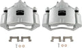 cciyu Front Left & Right Brake Calipers w/Bracket 18B5034 18B5035 For Buick For Allure/For LaCrosse/For Terraza,For Chevy For Uplander,For Pontiac For Grand Prix/For Montana,For Saturn For Relay
