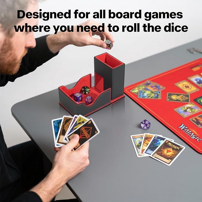 Dice Tower and Tray, Foldable Portable Dice Rolling Tower, Dice Roller Accessory - Image 6
