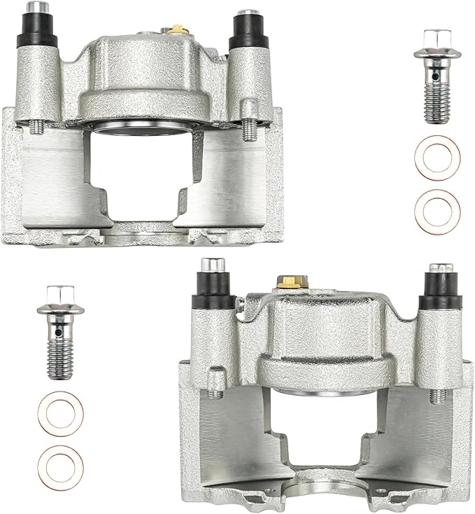 Torchbeam Front Brake Calipers Set for Chevrolet 1992-1999 C1500, Chevrolet 1992-1999 K1500, Dodge 1994-1999 Ram 1500, Front Left and Front Right Calipers Replace # 184299+184300