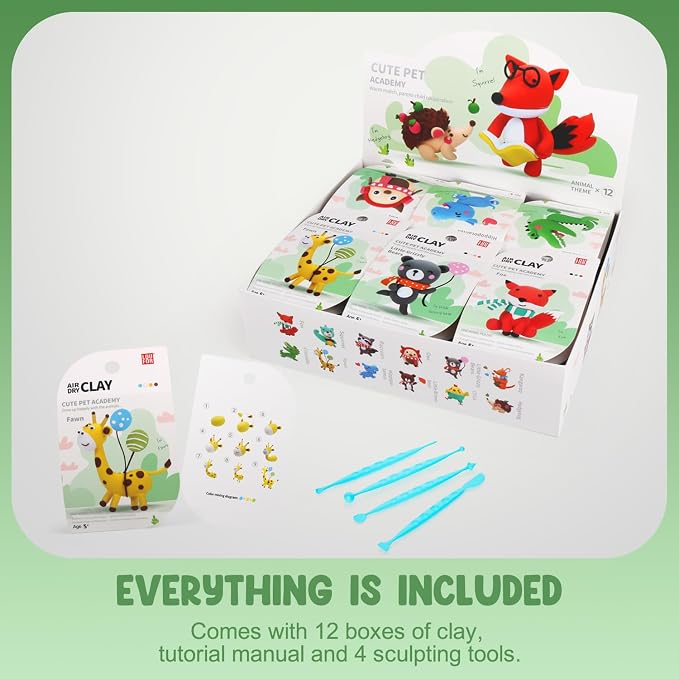 LOUFOR Air Dry Clay Kits - Image 5