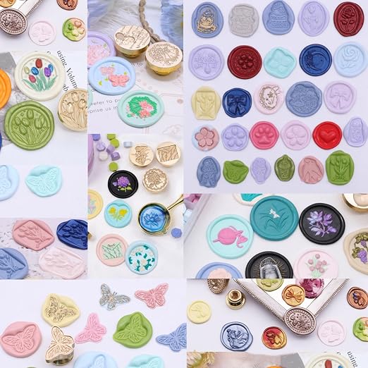 300Pcs Wax Seal Beads, Sealing Wax Beads, Octagon Wax Sealing Beads - Image 3