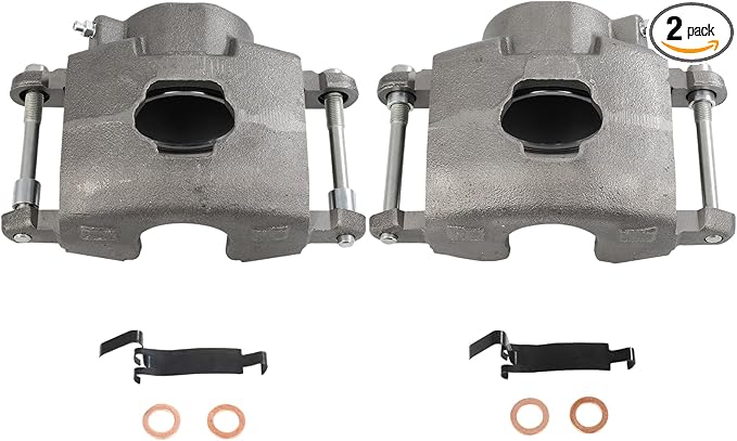 SCITOO 184127 184126 Front Left & Right Disc Brake Calipers Assembly Without Bracket For Cadillac,For Checker,For Chevy,For GMC