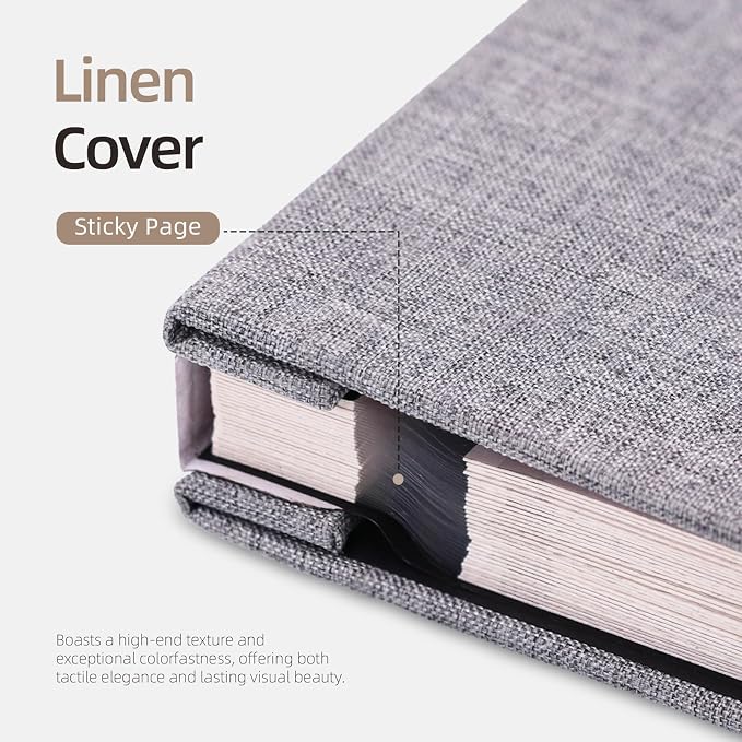 Vienrose Photo Album Self Adhesive 4x6 5x7 3x5 8x10 Scrapbook Album DIY Scrap - Image 5