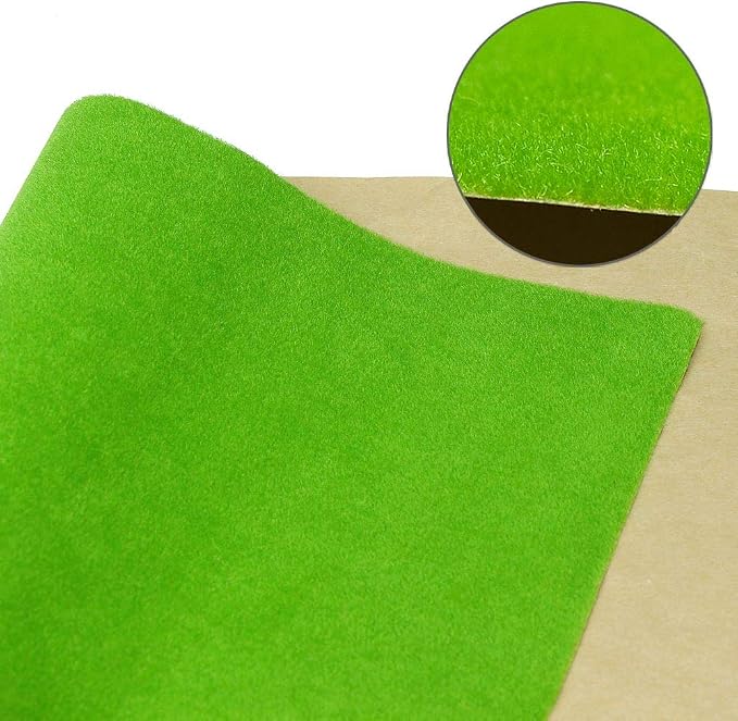 CP102 Artificial Model Grass Mat Trains Light Green 40x100cm or 15.7'' x 39'' - Image 2