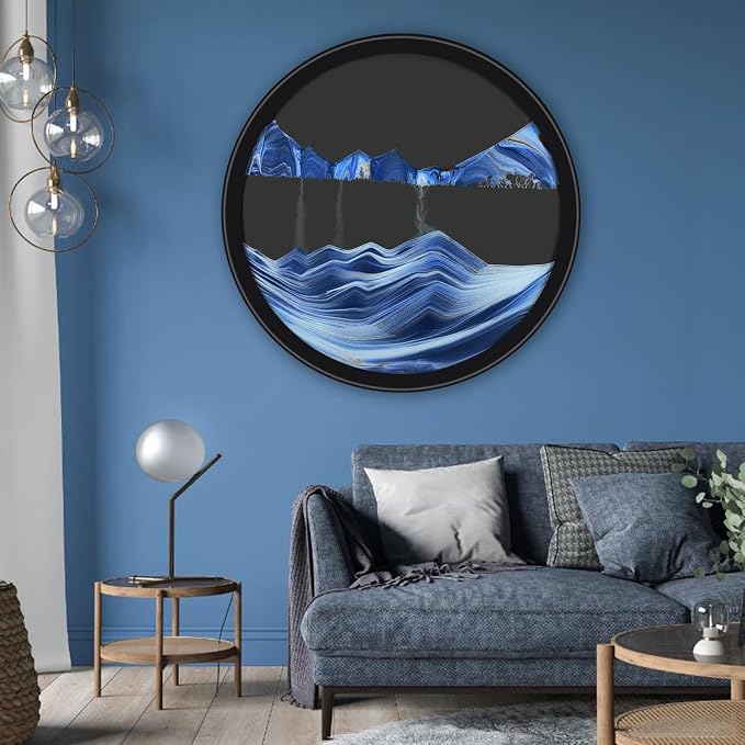 Mtadmai 24" Moving Sand Art, 3D Sand Art Pictures Deep Sea Sandscape Living by Unknown