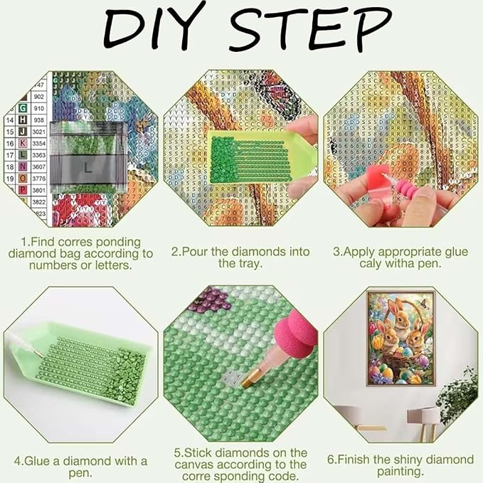 Cat Special Shape Diamond Art Kits - Image 7