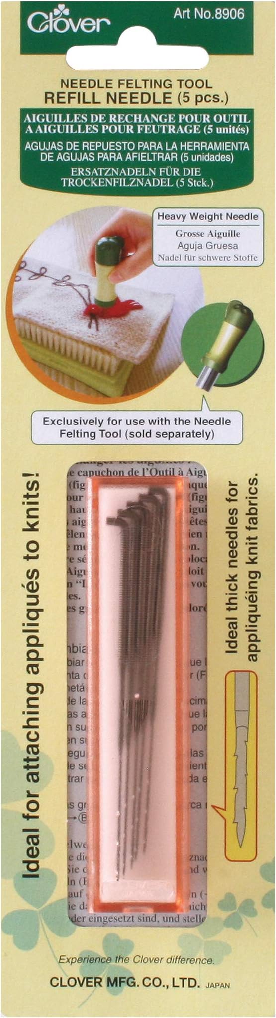 Clover Felting Needle Refill Heavy Weight by CloverPress