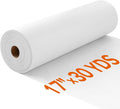 ZOMONETI Light Weight 17in x 30yd White Iron On Non-Woven Fusible Interfacing by ZOMONETI