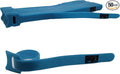 CableLock Cable Ties - 50 Pack - 8 Inch Reusable Cord Organizers - Clean Cable Management for Gaming and Home Office (Blue)