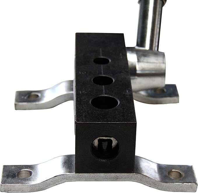 KAKA INDUSTRIAL Pipe and Tube Notcher Manual for 1/4 in, 3/8 in, 1/2 in Inside Diameter, 90 Degree High Precision Light Weight RA-1
