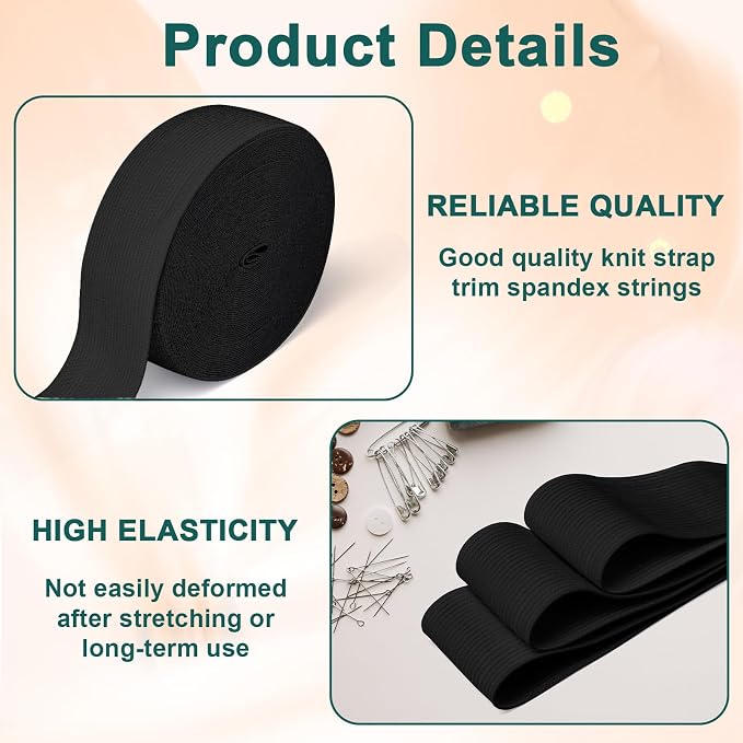 Airisoer 3/2 Inch Inch Elastic Band - Image 3