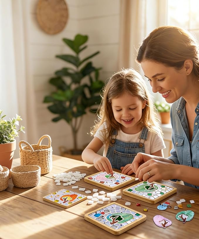 4 Sets DIY Mosaic Kits for Adults - Image 2