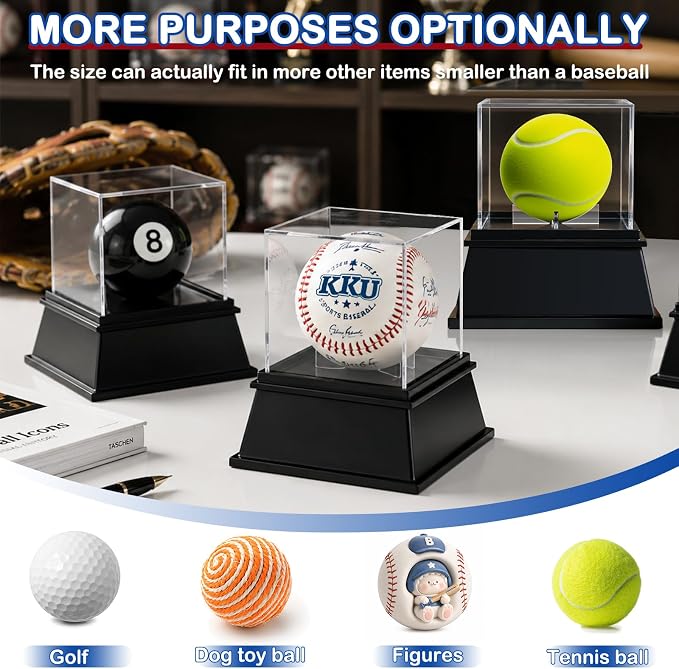 KKU Baseball Display Case, Baseball Holder - Image 7
