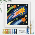 DOODLREAM Shooting Star DIY Punch Needle Embroidery Kit by Doodlream
